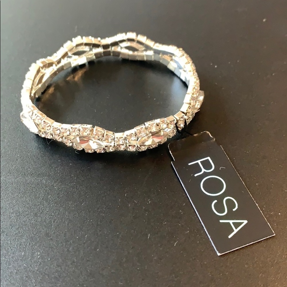 Rosa Jewel Bracelet Bridal Prom Special Occasion